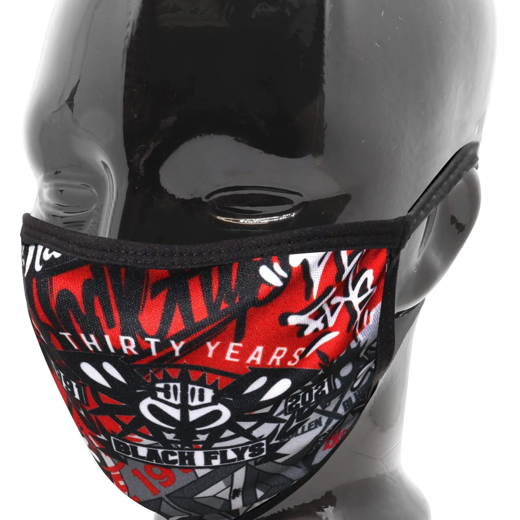 30th Anniversary 2-Ply Mask - BlackFlys