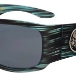 Blue Stripe w/ Smoke Lens