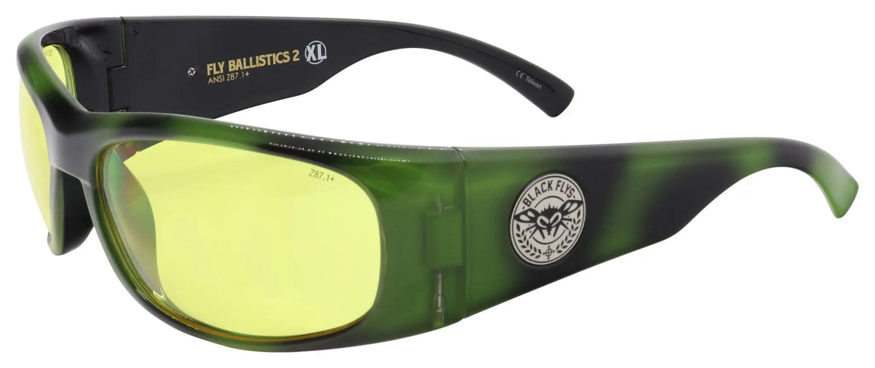 Fly Ballistics 2 XL / Safety Glass - BlackFlys