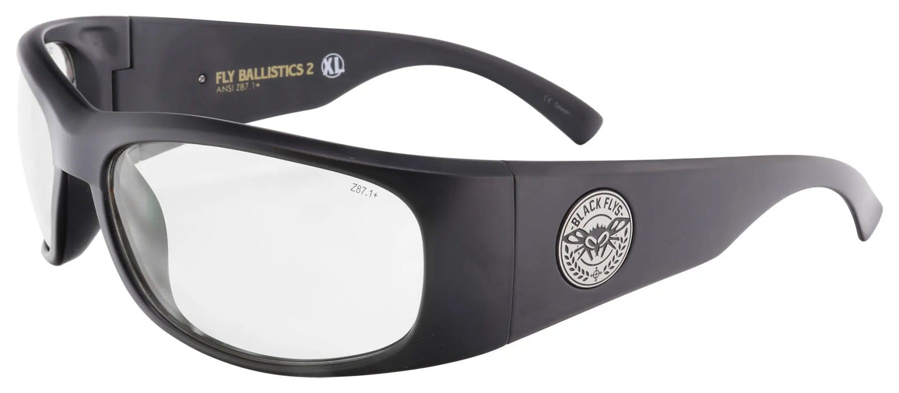 Fly Ballistics 2 XL / Safety Glass - BlackFlys