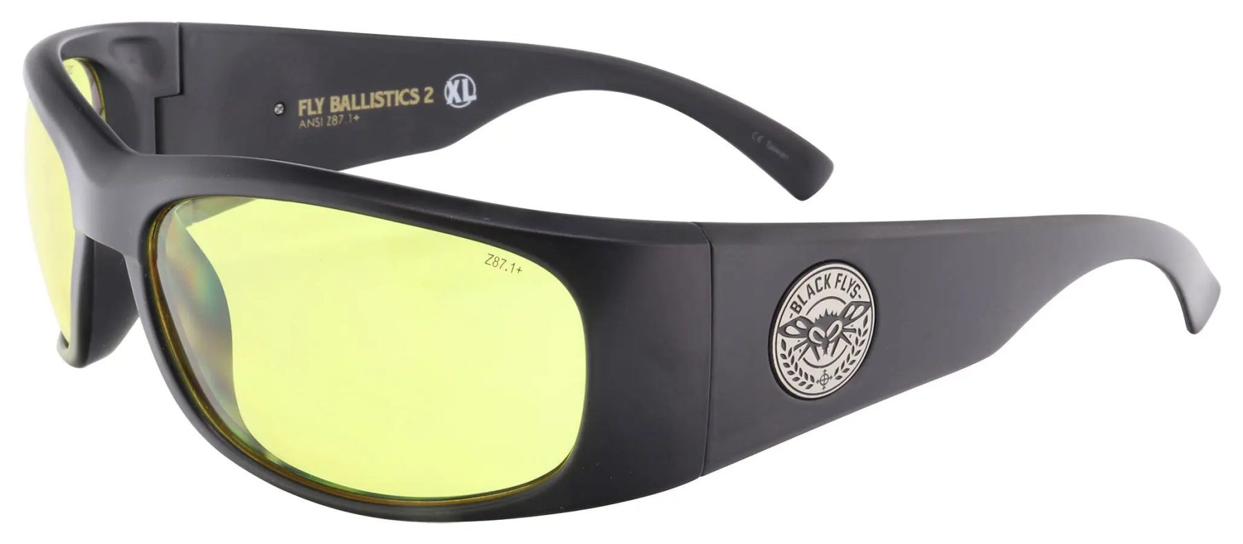 Fly Ballistics 2 XL / Safety Glass - BlackFlys