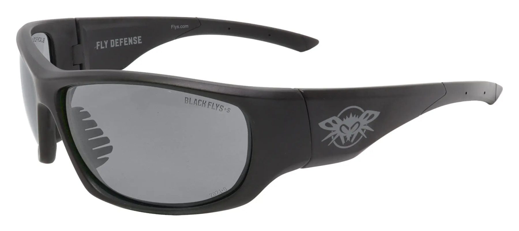 Fly Defense / Z87+ Safety glass - BlackFlys