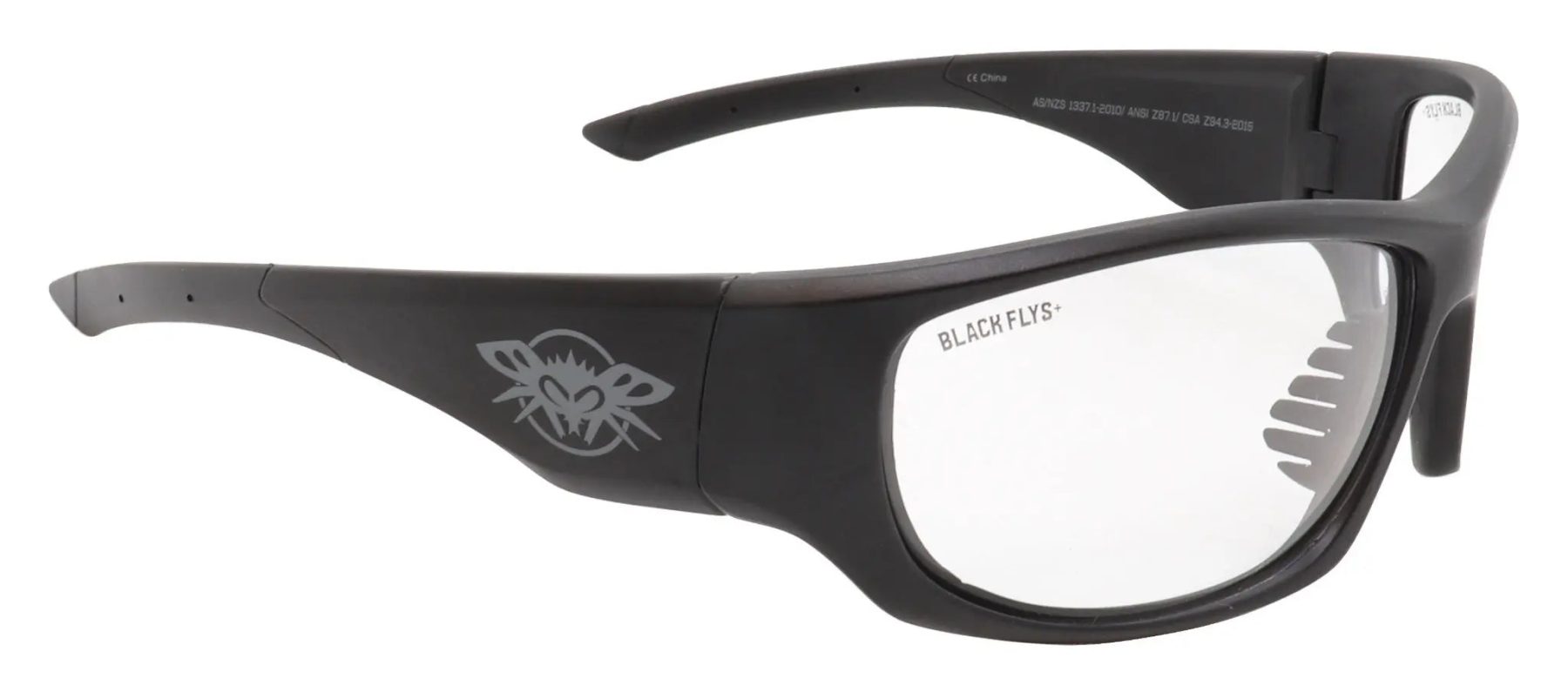 Fly Defense / Z87+ Safety glass - BlackFlys