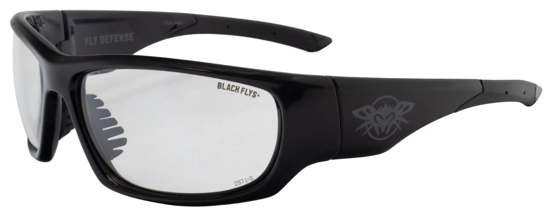 Fly Defense / Z87+ Safety glass - BlackFlys