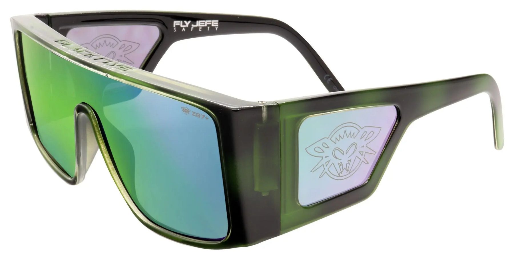 Fly Jefe Z87+  Safety Glass - BlackFlys