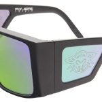 Matte Black w/ Green Mirror Lens
