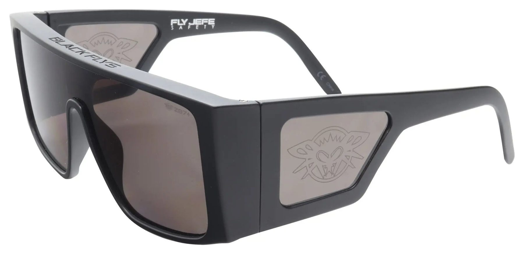 Fly Jefe Z87+  Safety Glass - BlackFlys
