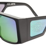 Shiny Black w/ Green Mirror Lens