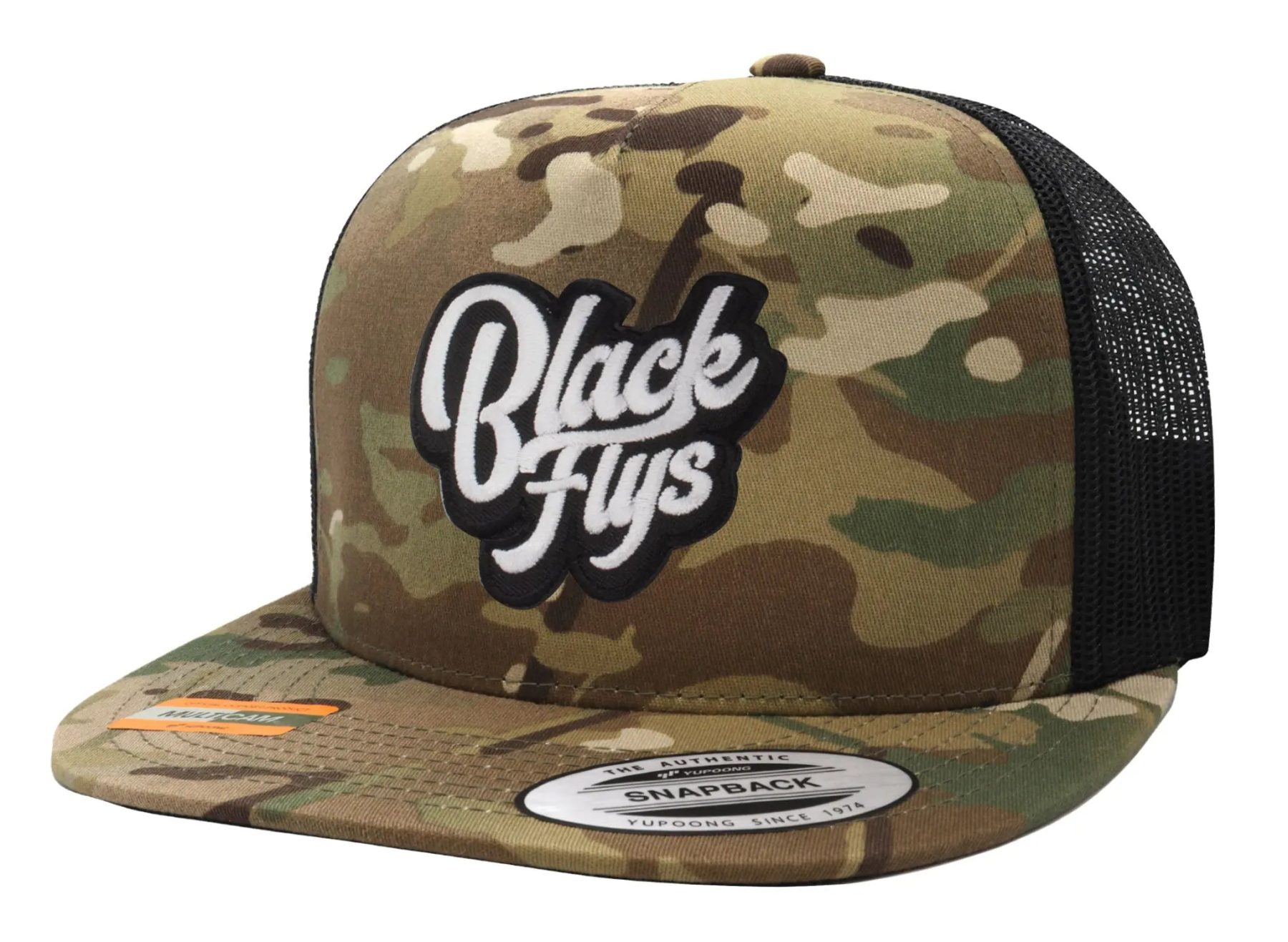 Fly League Patch Trucker - BlackFlys