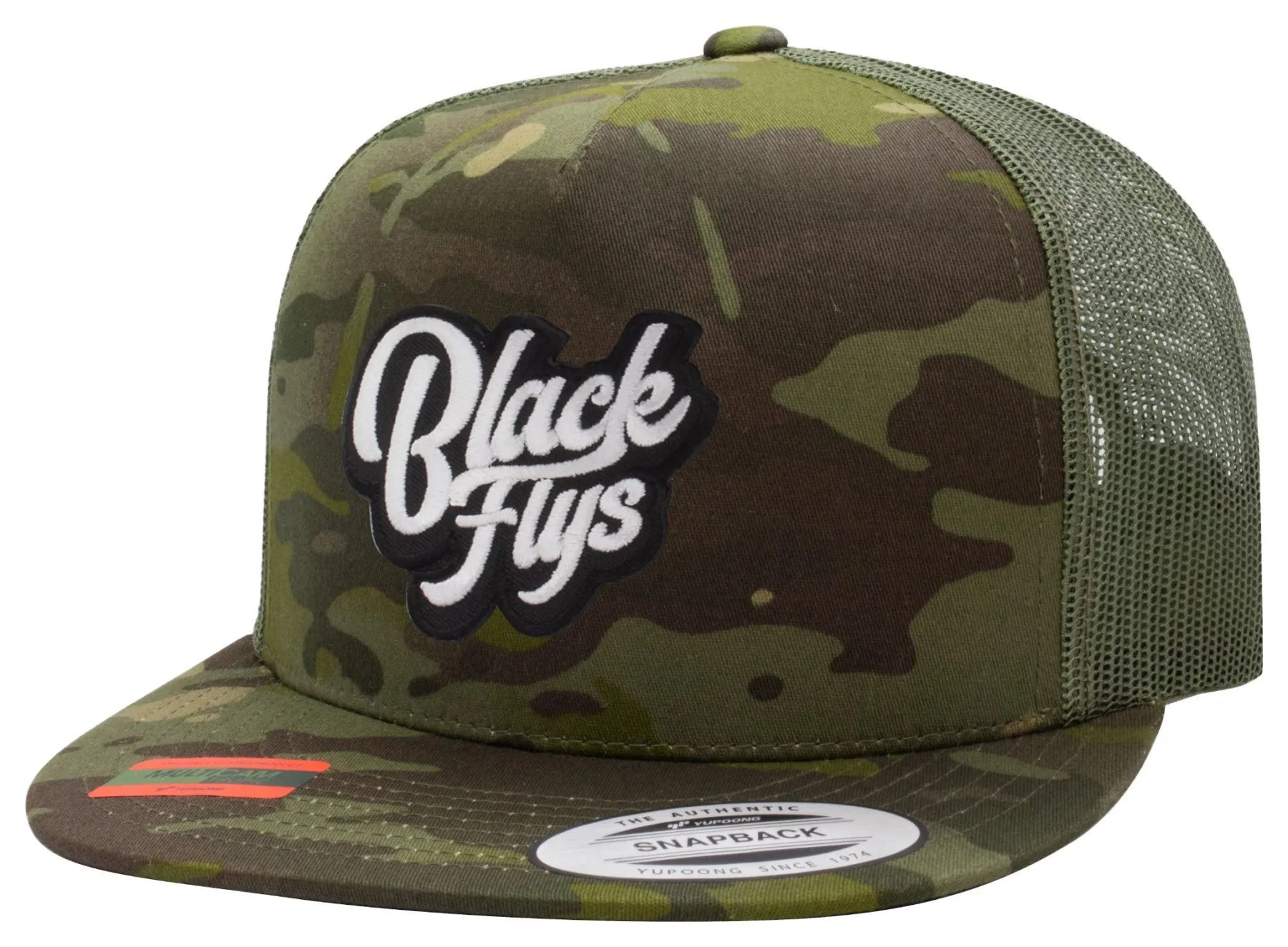 Fly League Patch Trucker - BlackFlys