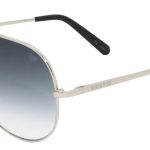 Silver w/ Smoke Gradient Lens