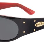 Shiny Black-Red w/ Smoke Polarized Lens