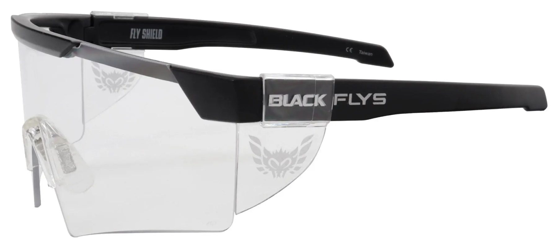 Fly Shield Z87+ safety glass - BlackFlys