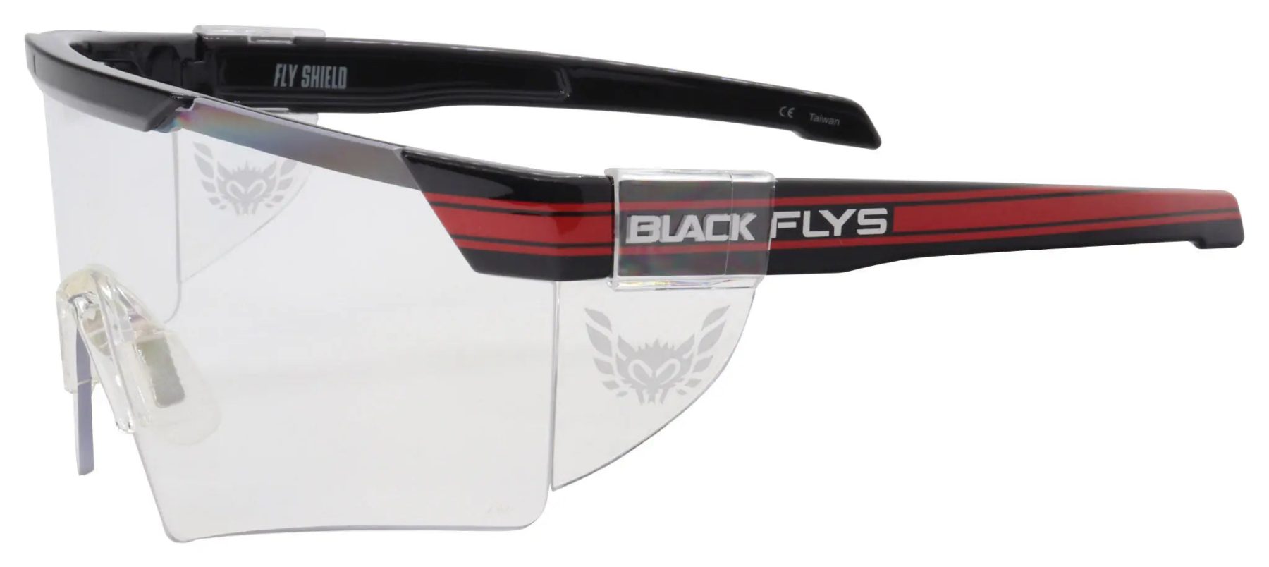 Fly Shield Z87+ safety glass - BlackFlys