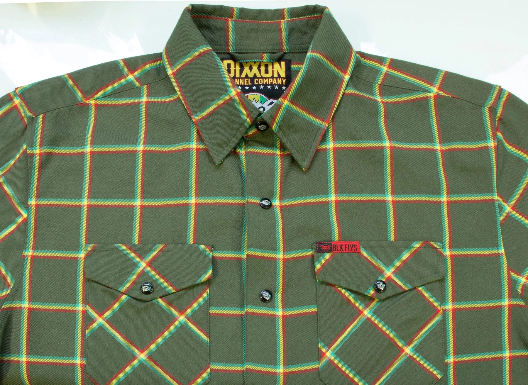 Men's Fly Souljah x Dixxon Flannel Collab - BlackFlys