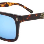 Tortoise w/ Blue Mirror Lens