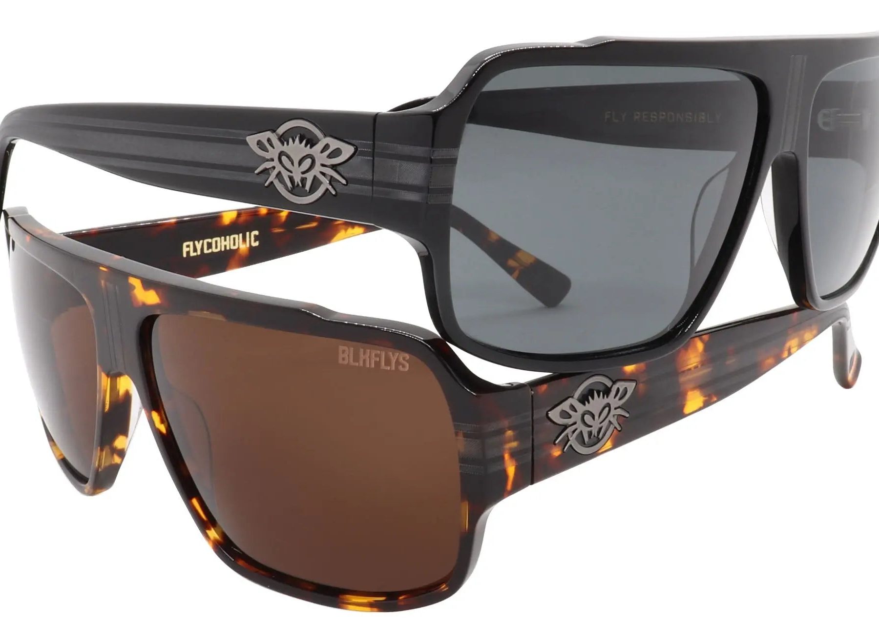 Flycoholic Polarized - BlackFlys