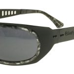 Shiny Black-Grey Marble w/ Smoke Lens