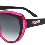 Shiny Black-Pink w/ Smoke Gradient Lens