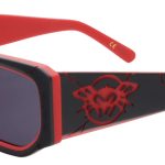 Matte Black-Red w/ Smoke Lens