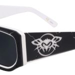 Matte Black-White w/ Smoke Polarized Lens