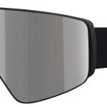 Matte Black w/ Silver Mirror - Cylindrical (Flat) Lens
