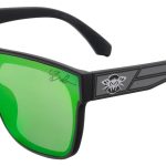 Matte Black-Grey w/ Green Mirror Lens