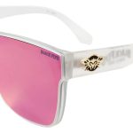 Matte Clear w/ Violet Mirror Lens