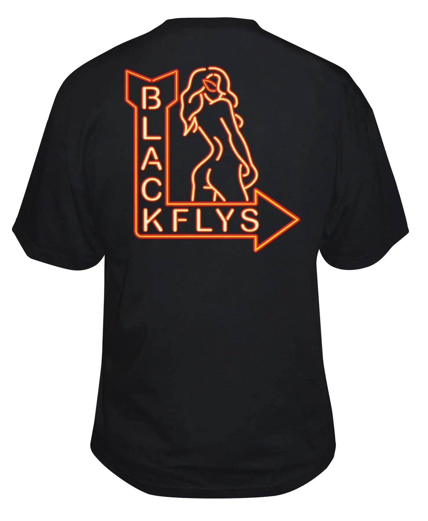 Neon Girl Tee - BlackFlys