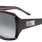 Shiny Black-Purple w/ Smoke Gradient Lens