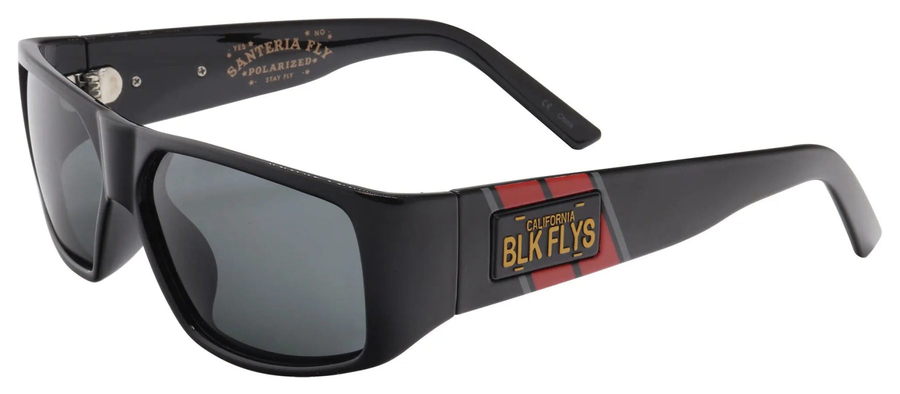 Santeria Fly/ Cali Plate - BlackFlys