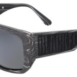 Grey Wood/ Black Logo w/ Smoke Polarized Lens