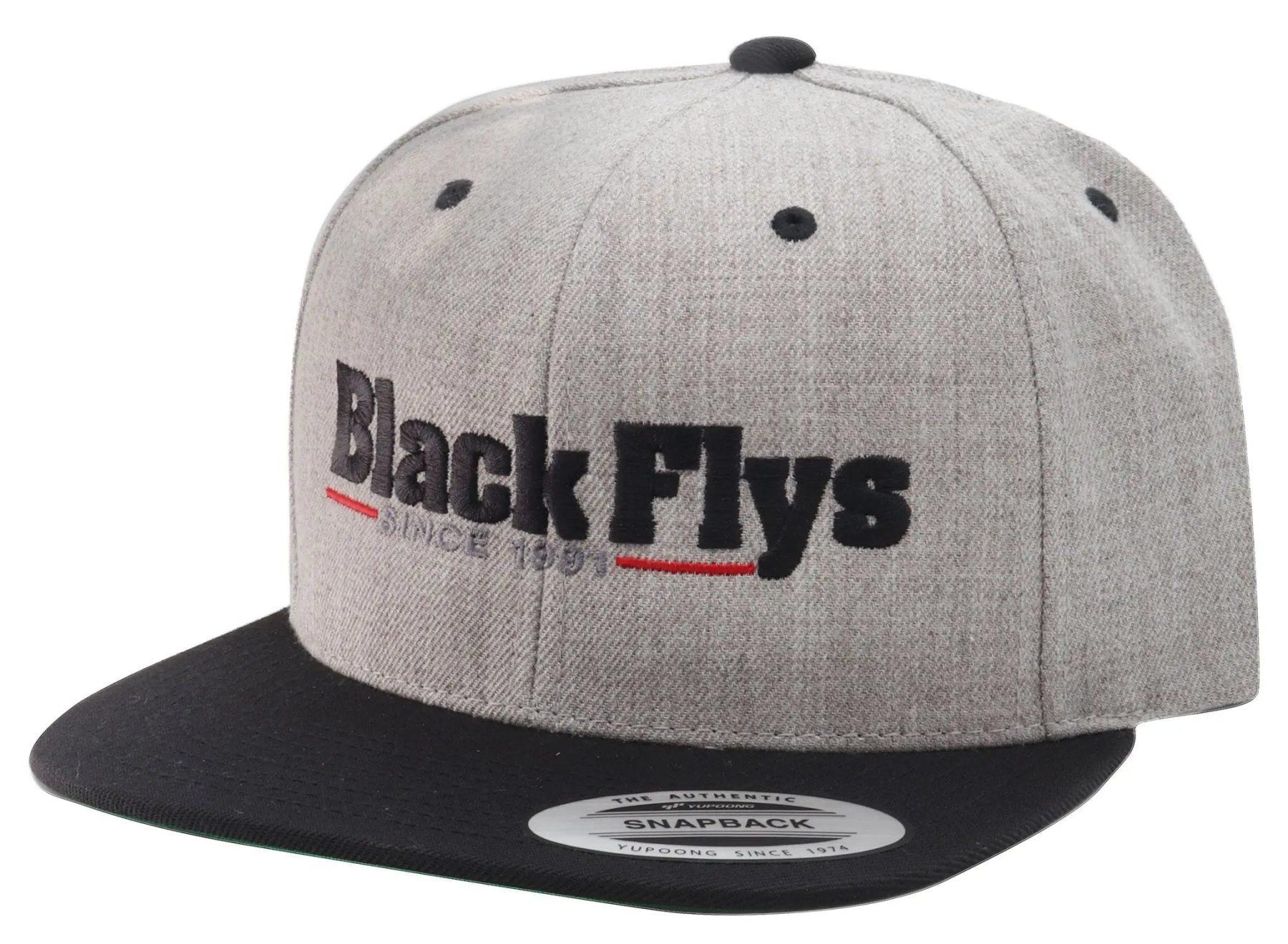 Since 91 Snapback - BlackFlys - Heather Black