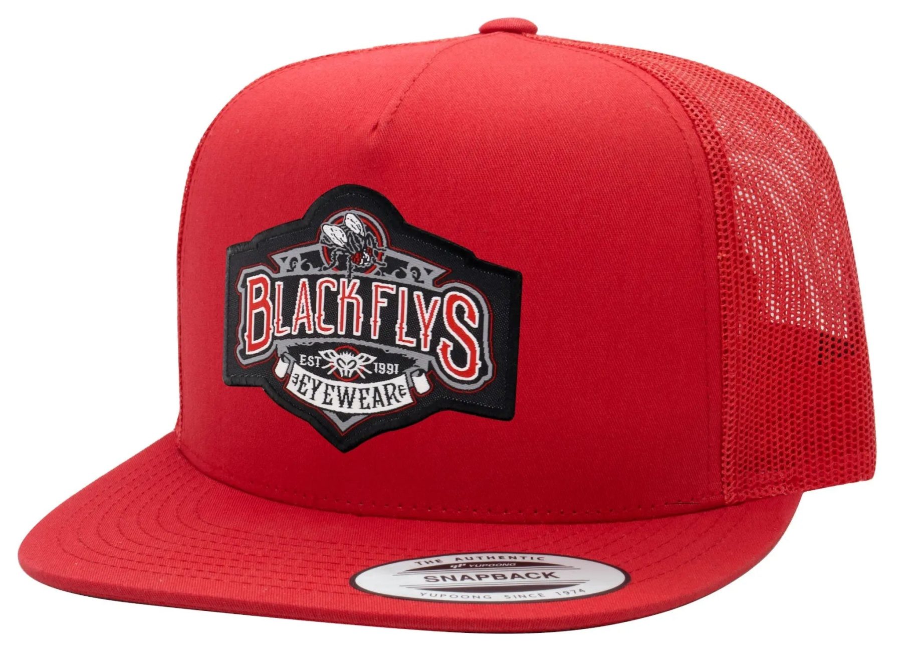 Stay Fly Patch Trucker - BlackFlys