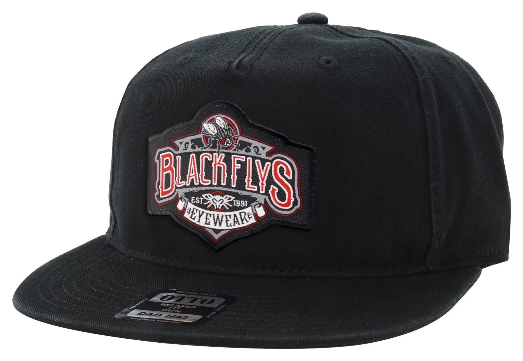 Stay Fly Patch Trucker - BlackFlys