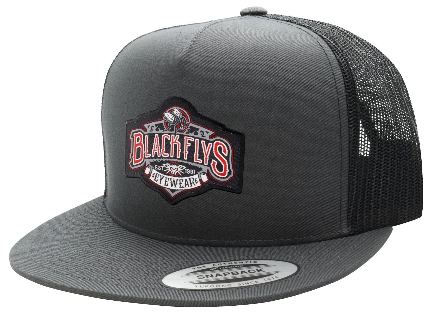 Stay Fly Patch Trucker - BlackFlys