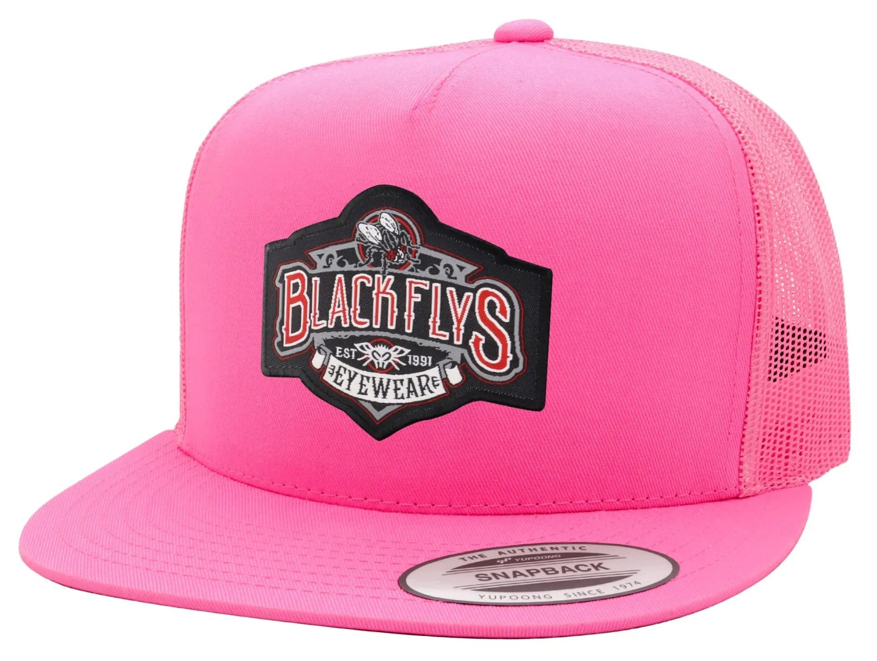Stay Fly Patch Trucker - BlackFlys