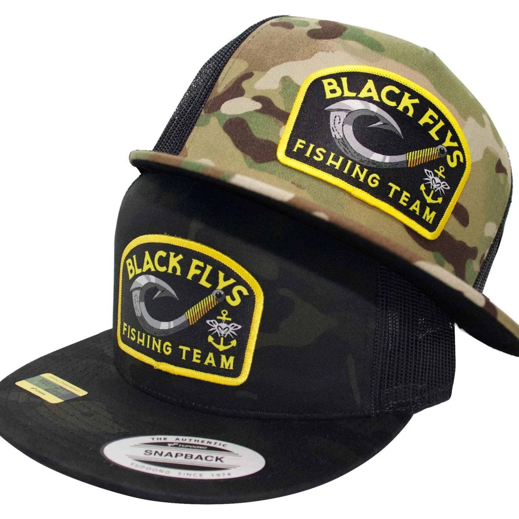 Tahitian Fishing Team Trucker - BlackFlys